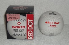 Official Softball - Dynamic Bonding - Dura-Hyde - White Stitch - Px-1Wsa -Red Do