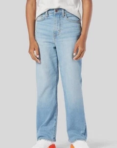 Boys' Denizen Levi's Loose Fit Denim Jeans Adjutable Waist Retro Blue 4 Regular - Picture 1 of 3