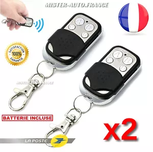 x2 Remote Control Garage Gate Universal Cloning ★433 MHz Clone Alarm Gate - Picture 1 of 12