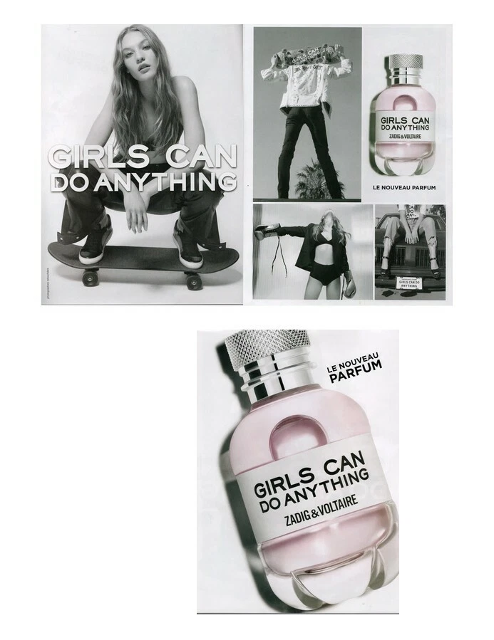 Publicité papier glacé - Zadig & Voltaire  2 pages dont 1 recto verso  - Photo 1/1