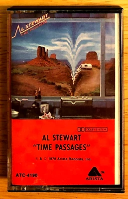 AL STEWART: TIME PASSAGES (1978) CASSETTE TAPE—ARISTA ATC4190—COLUMBIA HOUSE—VG Foto 1 de 2