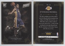 2015 Panini Black Friday Panini Collection D'Angelo Russell #10 Rookie RC