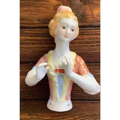 Precioso cojín acolchado de costura victoriano antiguo grande vintage  Foto 1 de 4