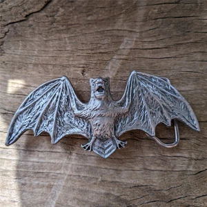 3D Bat Belt Buckle - Western Cowboys Belt Buckle - Mens Womens Belt Buckle - Picture 1 of 6