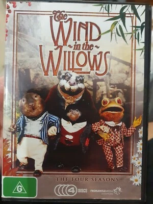 THE WIND IN THE WILLOWS FOUR SEASONS DVD 1984 1985 1986 TV CLAY ANIMATION SERIES - Image 1 of 3