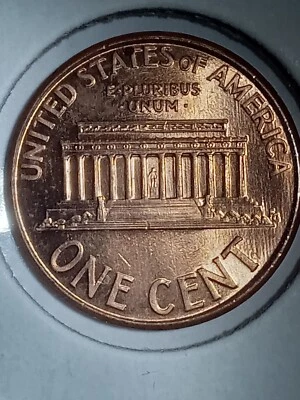 2002 Lincoln Cent With Very Large Extra Column And Obverse Feeder Finger - Image 1 of 4