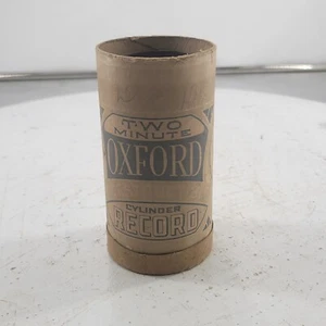 Antique 2-Minute Oxford Cylinder Record 1341 Band 1863 Medley Patd July 29 '02 - Picture 1 of 6