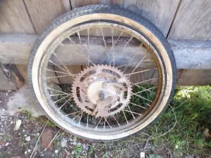 RARE Paire de roues jantes 85 87 88 mauvais chemin 18" motobécane mobylette11325 - Picture 1 of 5