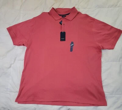 NWT ARROW Polo Shirt Men’s XXL Short Sleeve - Orange Easy Care Cool Cotton  - Image 1 of 4