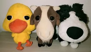 3 Amici della fattoria peluche pupazzi coop Pulcino Capra Cane plush soft toys - Picture 1 of 1