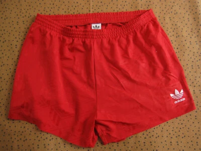 Short Adidas Football Couleur Monaco Rouge Polyester 90'S vintage - 42 - Photo 1/4