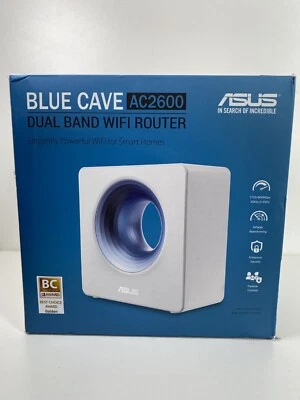 ASUS AC2600 Dual-Band Wi-Fi Router Blue/white - Image 1 of 4