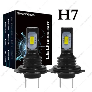 Kit de conversión de 2 bombillas LED delanteras H7 haz alto bajo 6000K súper blanco - Imagen 1 de 12