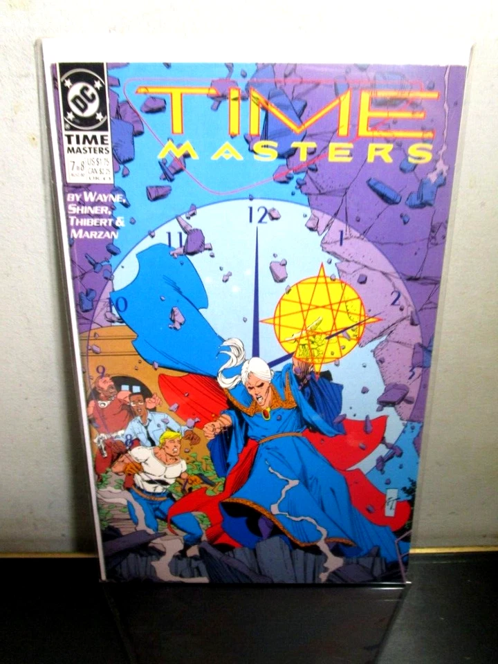 Time Masters #7 Dc Comics 1990 BAGGED BOARDED - Image 1 of 1