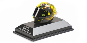 CASCO AGV VALENTINO ROSSI PRUEBA DE INVIERNO SEPANG DÍA 1 2018 Minichamps 399180066 - Imagen 1 de 2