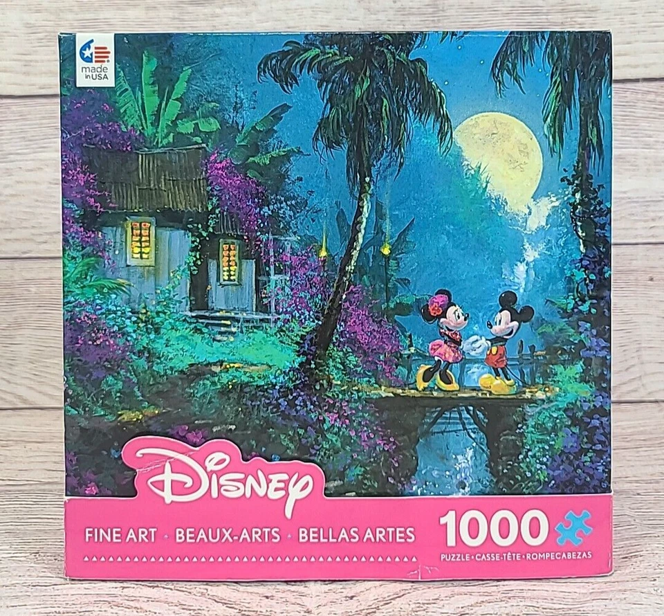 迪士尼詹姆斯·科尔曼米奇和米妮月光提案拼图1000件 — 第 1/4 张图片