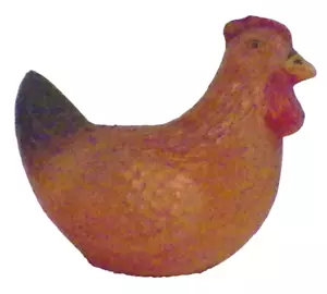 Hen Celluloid Toy Easter Decoration Vintage Larger #88 - Picture 1 of 6