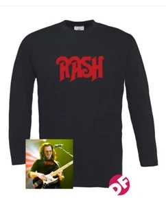 RASH Rush Geddy Lee Long Sleeve Tshirt Adults Small-4XL and kids NEW - Picture 1 of 11