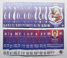 2012-13 KHL Two Worlds One Game Gold (#/350) Pick a Player Card