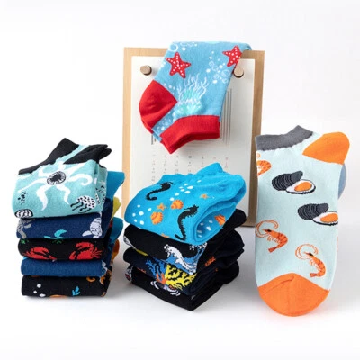 Calze di cotone calze corte calze piedi collant crew calze casual coppia/ - Immagine 1 di 4