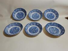 6 x Enoch Wedgwood small bowls liberty blue Historic Colonial Scenes Betsy Ross