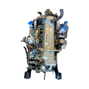 2004-2007 HINO J08E-TA 7.7 220HP Complete Running Engine - Picture 1 of 6