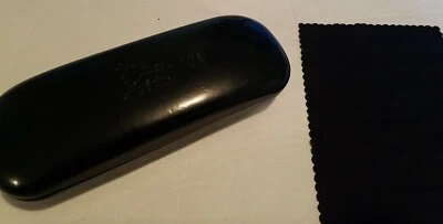 Saks Fifth Avenue Hard Clamshell Eyeglasses/ Sunglasses Case Black♡♡ - Image 1 of 3