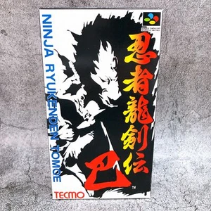 Nintendo Super Famicom Ninja Ryukenden Tomoe Tecmo Japan SNES SFC Game in Stock - Picture 1 of 17