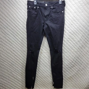 NEW Pacsun Men's Stacked Skinny Jeans Denim 30x32 Black Active STRETCH - Picture 1 of 12