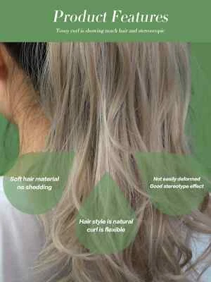 Dorado💗1 pieza Garra Largo Mediano Rizos Cola de Caballo Sintético Cabello-Fabuloso en Minutos Foto 1 de 4