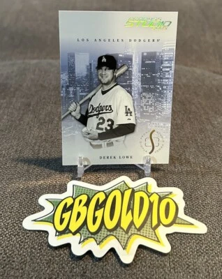 Donruss Studio Proofs 2005 plata Derek Lowe oro 149/25 Foto 1 de 3