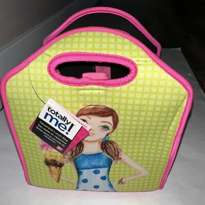 Totally Me niño niños niña neopreno escuela almuerzo bolso monedero helado Foto 1 de 4