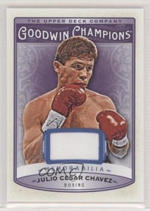 2019 Upper Deck Goodwin Champions Memorabilia Julio Cesar Chavez #M-JC