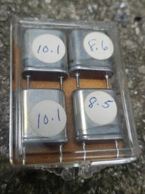 Four NEW Heathkit Crystal Filters: Two 10.1, 8.6, & 8.5 NOS - Image 1 of 4