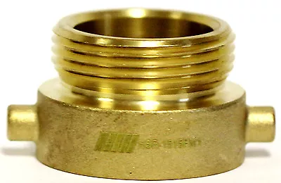 1-1/2" Female NPSH x 1-1/2" Male NST NH + Washer NNI FIRE HOSE HYDRANT ADAPTER