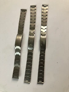 ✅ Lote Correas Pulseras para Reloj ( 12 Mm) Acero INOX como Nuevo - Imagen 1 de 3