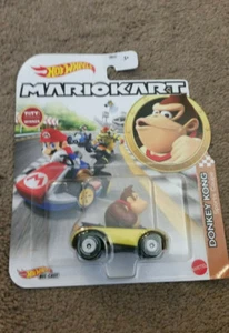 Mario Kart Donkey Kong 2020 cupé deportivo Hot Wheels auto ganador nuevo - Imagen 1 de 3