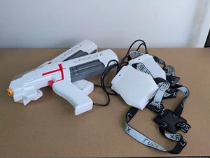 Laser X Laser Tag 2 Player Set + Nerf Elite Digital Target | Untested | NSI 8801 - Picture 1 of 4