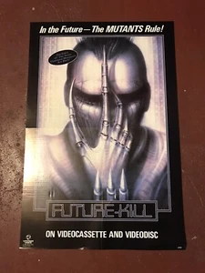 VINTAGE ORIGINAL HR GIGER FUTURE KILL PROMO MOVIE POSTER 24" x 36" - Picture 1 of 6
