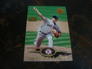 1995 Stadium Club Baseball---1st Day Issue---#10 Roger Clemens