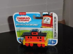 FISHER-PRICE THOMAS & FRIENDS 2025 PUSH ALONG BRAKE CAR BRUNO DIECAST - Picture 1 of 3