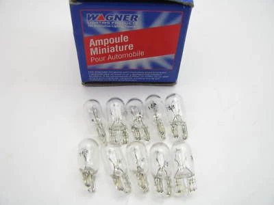 (10) Wagner 168 Miniature Light Bulb - Wedge T-3 1/4 - Image 1 of 3