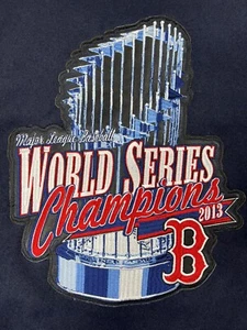 Chaqueta universitaria de los Medias Rojas de Boston MLB M G-II deportes Carl Banks serie mundial 2013 - Imagen 1 de 9