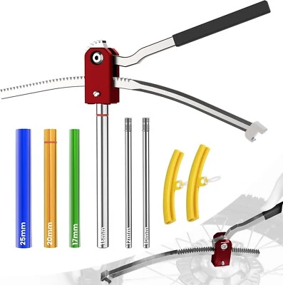 Dirt Bike Tire Changing Tool Kit,16" to 21" Wheels -15/17/20/25mm Axles,Colorful - Image 1 of 4