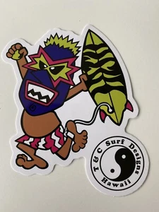 T&C Sticker Town Country Surf Decals Eddie Go Vissla Volcom Rip Curl O’Neill DGK - Picture 1 of 3