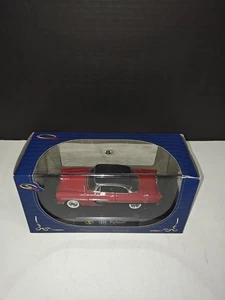 Signature Models 1/32 Scale 1956 Plymouth Savoy Red & Black Diecast Collectible - Picture 1 of 9
