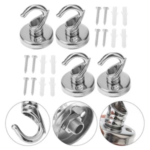 4 Pcs Chandelier Load-bearing Hook Ceiling Hooks for Hanging Lights - Picture 1 of 11