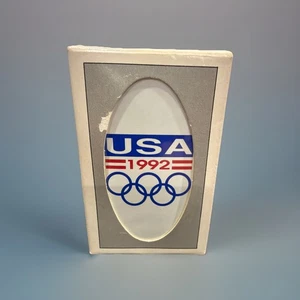 Olympische Sommerspiele Barcelona 1992 Sealed Deluxe Playing Cards Sealed Gold Medalist - Bild 1 von 4
