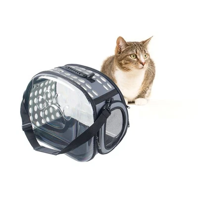  Transportbox Für Haustiere Katzentransportkorb Haustierträger Kleine Hunde - Bild 1 von 4