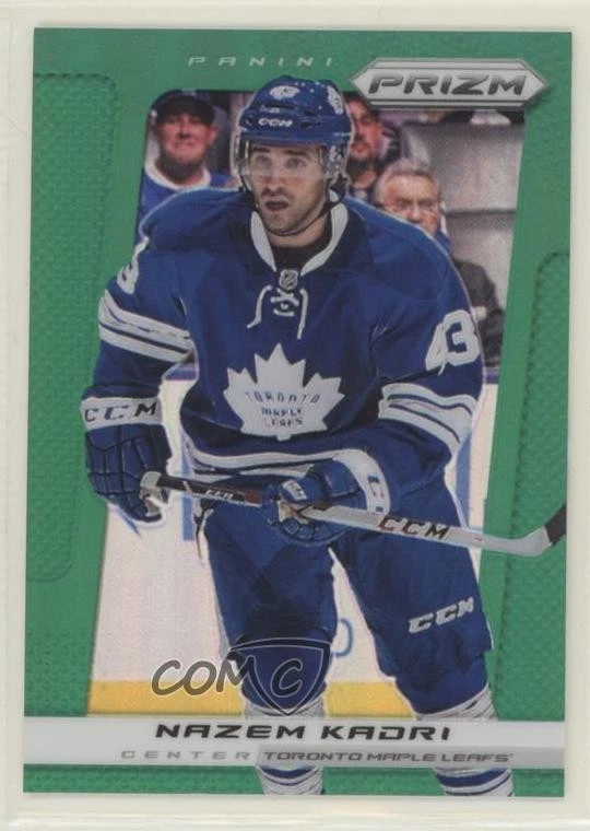 2013-14 Panini Prizm Green Prizm Nazem Kadri #100 - Image 1 of 2